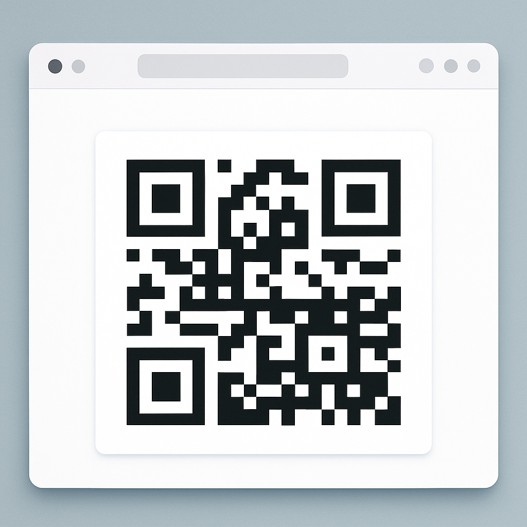 Generate a hero image, for a website that allows to create qr codes do not include text