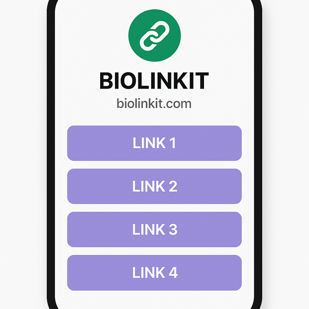Imagen de un linktree biolinkit.com